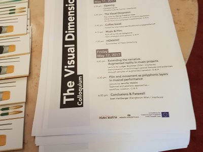 the visual dimension colloquium